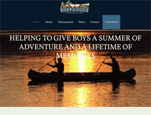 Tablet Screenshot of deerwoodfoundation.org